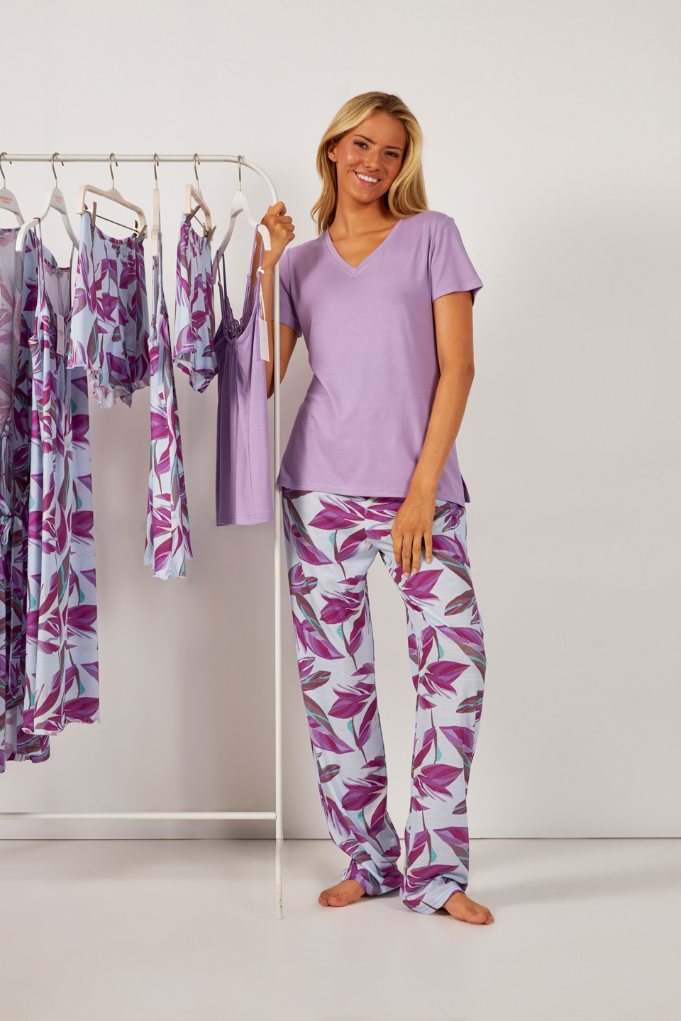 Pajamas set short sleeve Tropical